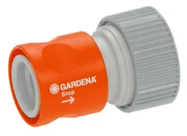 Коннектор с автостопом Gardena 3/4" (02814-20.000.00)