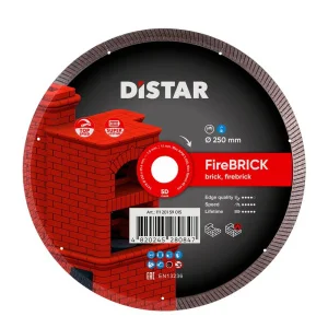 Диск алмазный DiStar FireBRICK 1A1R 250x1,9x11x25,4мм (11120159015)