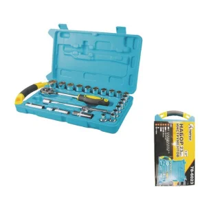 Набір головок торцевих MASTERTOOL ТИТУЛ 1/2" 23шт (78-6023)