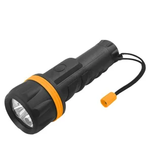 Фото фонарь ручной на батарейках tolsen 60021