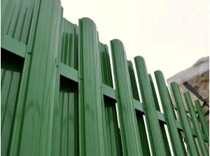 Євроштахетник Роанто Китай 0,45мм PEMA Ral 6020 односторонній