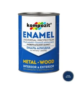 Емаль алкідна Kompozit синя 0,9кг