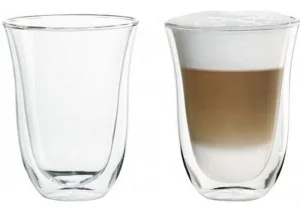 Набір склянок DeLonghi Latte Macchiato 220мл 2 предмети