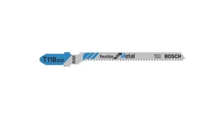 Пильне полотно для лобзикової пилки Bosch Т 118 EOF Flexible for Metal BIM 5шт (2608634237)