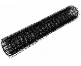 Сетка полимерная Tenax С-ФЛЕКС черная 1,5х100м