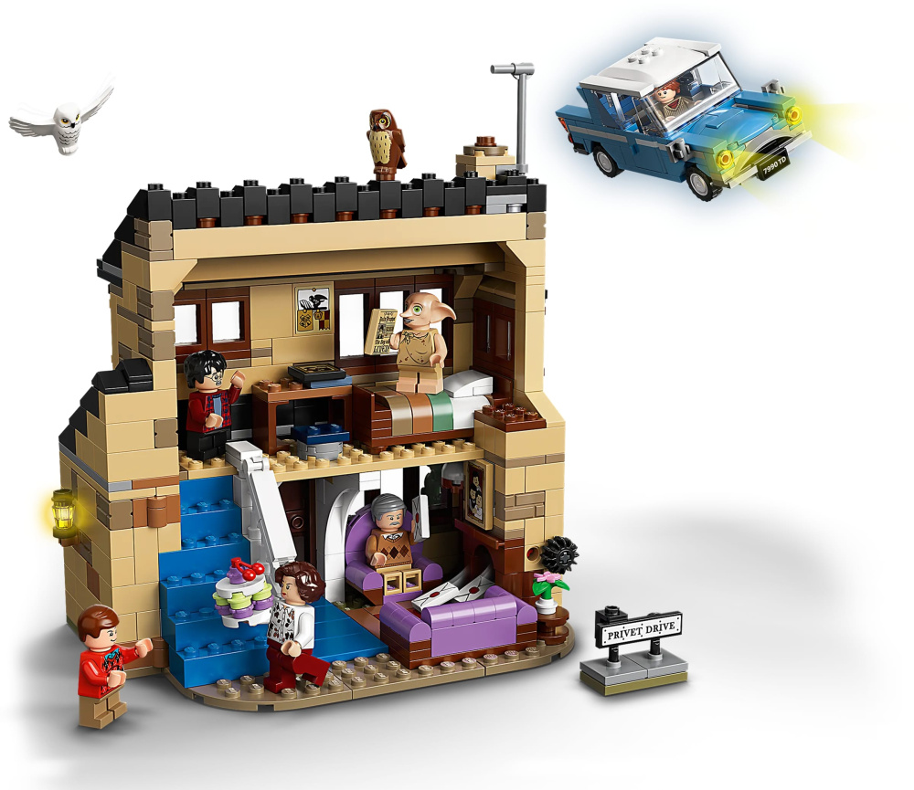 Конструктор Lego Harry Potter Тисовая улица 4 797 деталей (75968)