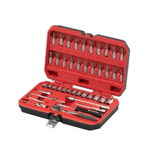 Набір інструментів Intertool 1/4“ 48шт (ET-9048)