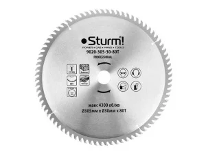 Пиляльний диск по дереву Sturm 305х30мм (9020-305-30-80T)