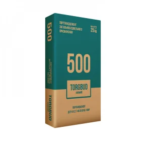 Цемент Torgbud 500 ПЦ I 25кг