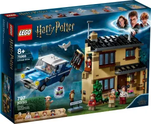 Фото конструктор lego harry potter тисовая улица 4 797 деталей (75968)