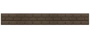 Декоративный бордюр для сада Multy Home 15х2х120см серо-коричневый (EU5000060)