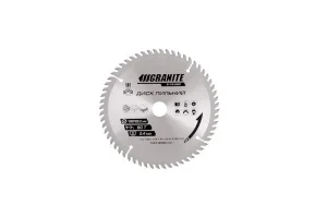 Круг пиляльний по дереву Granite 60Т 180x22,2мм (5-18-060)