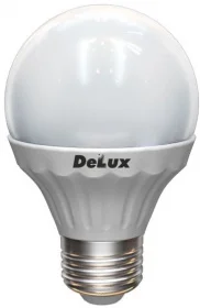 Фото светодиодная лампа delux bl50b 7вт 2700k 220в e27 (90001469)