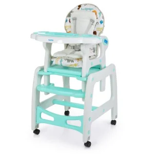 Стільчик для годування Bambi 2 в 1 M 1563 Animal Mint (233086)