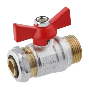 Кран кульовий металопластиковий STA 20х3/4" РЗ (STA-102006)