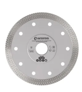 Диск алмазний відрізний по керамограніту Intertool 125мм (CT-3102)