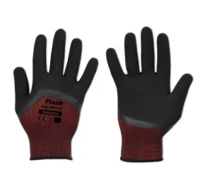 Рукавички захисні Bradas Flash Grip Red Full латекс розмір 10 (RWFGRDF10)