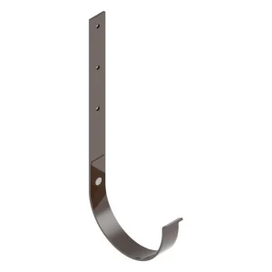 Кронштейн желоба INES 120 прямой коричневый