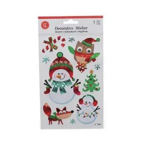 Наклейка для вікон Jumi 25x14см (5900410410558SNIGOVIK)
