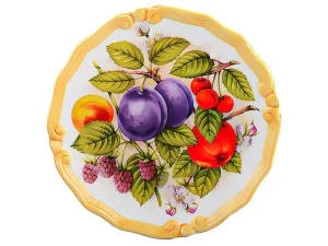 Тарілка декоративна Lefard Сливи 21x3см (451-156)