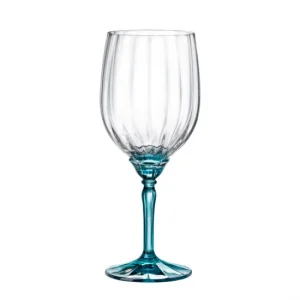 Фото бокал для вина bormioli rocco florian lucent blu 540мл (199419bcg021990)