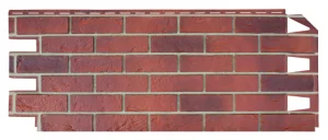 Фасадна панель VOX Solid Brick BRISTOL 1х0,42м Коричнева
