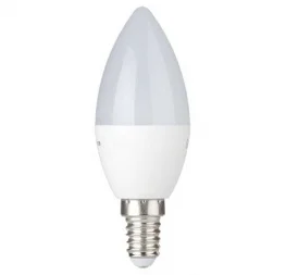 Фото лампа светодиодная intertool led c37 e14 3вт 150-300в 4000k (ll-0151)