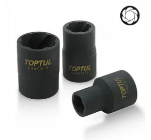 Головка для пошкоджених гайок TOPTUL 1/2" 19мм (BAAK1619)