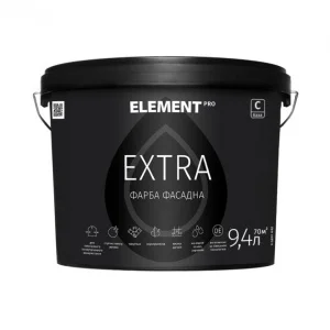 Фасадна фарба ELEMENT PRO EXTRA 9,4 л прозора
