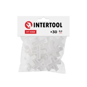 Хрестики для плитки Intertool 8мм 30шт (HT-0358)