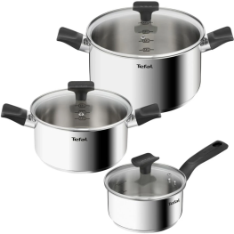 Фото набор посуды tefal delicious 6 предметов (b925s655)