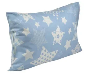 Фото наволочка руно blue star 50х70см бязь (35.114б_blue star)