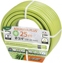 Шланг для полива Claber Aquaviva Plus 3/4" 25м (90080000)