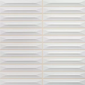 Плитка Ceramica Deseo Arrow White Brillo 1,5x10 20х20см