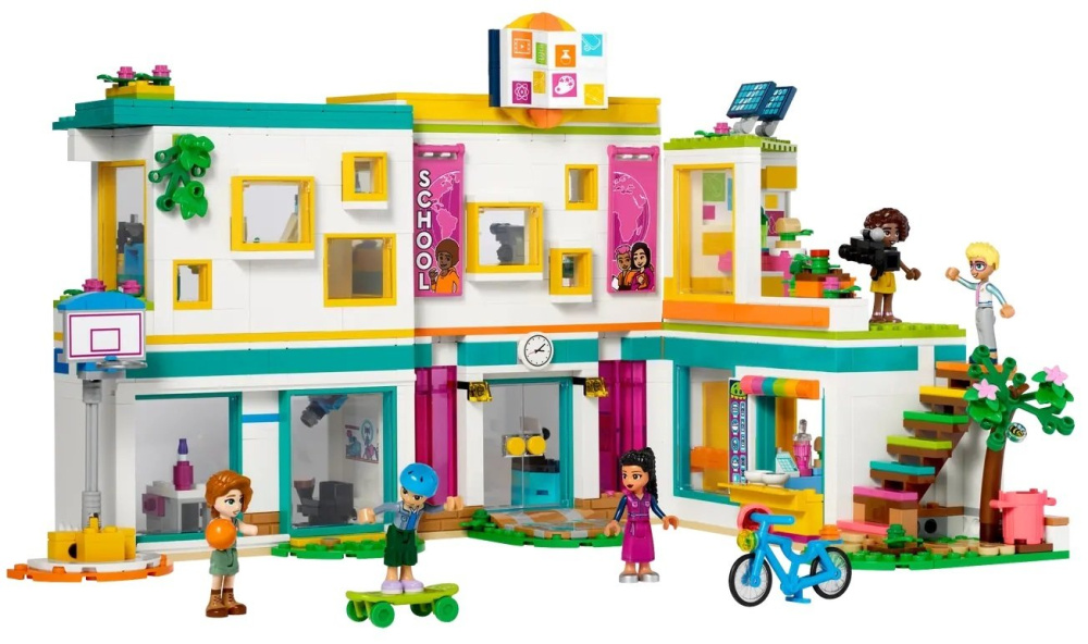 Конструктор Lego Friends Хартлейк-Сити: Международная школа 985 деталей (41731)