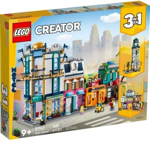 Фото конструктор lego creator центральная улица 1459 деталей (31141)