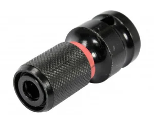 Перехідник ударний для викруткових насадок YATO 1/2"-HEX 1/4" 50мм (YT-04691)