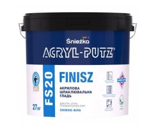 Шпаклевка Sniezka Acryl-Putz 27кг
