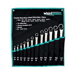 Набір ключів комбінованих Whirlpower 6-32 мм 12 шт 23787/1243-1-D12