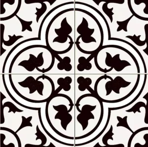 Керамограніт Almera Ceramica Pris.Pre.Dover Black 45x45см